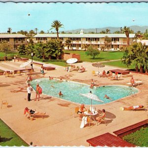 c1970s Sun City, AZ Del Webb's Kings Inn Motor Hotel Pool Swim Patio 4x6 PC M15