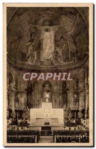 Old Postcard Paris Basilique du Sacre Coeur in Montmartre Choir