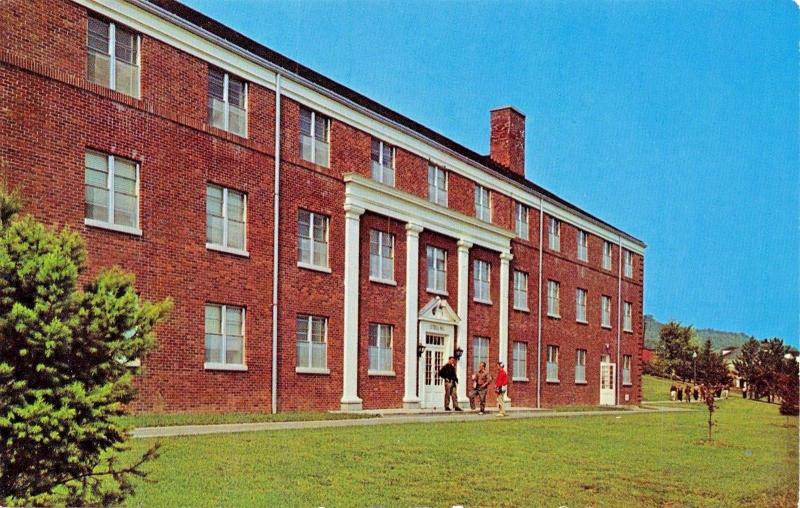 ONEONTA NEW YORK~HARTWICK COLLEGE-LEITZELL (2nd PRESIDENT) HALL FOR MEN POSTCARD