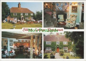 Food & Drink Postcard-Silletts Cottage Restaurant,Church Farm,Selmeston RR13937