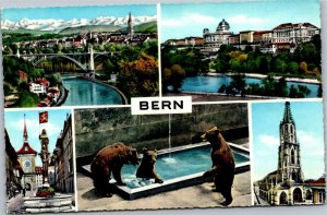 Postcard Germany Lower Saxony Bern multiview