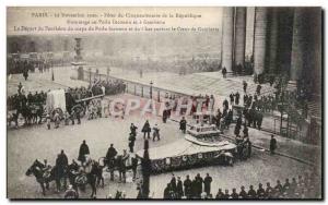 Old Postcard Militaria Paris November 11, 1920 The celebrations of the fiftie...