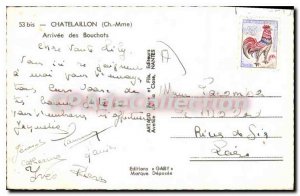Old Postcard Chatelaillon Arrival Of Bouchots
