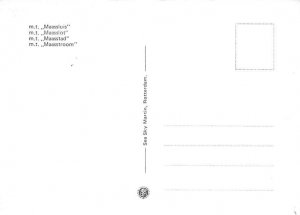 M T Maassluis Freighter Ship 