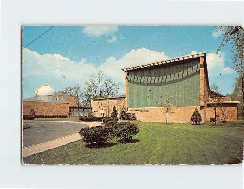 Postcard Ralph Mueller Planetarium And Observatory Cleveland Ohio USA