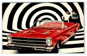 1966 FORD FAIRLANE GT Convertible  Automobile Advertising Postcard