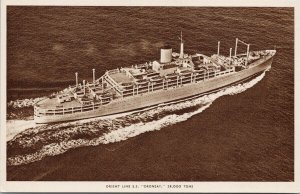 SS 'Oronsay' Ship Orient Line Advertising Unused Postcard E92