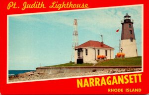 Rhode Island Narragansett Point Judith Lighthouse