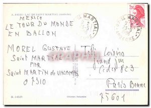 Postcard Modern Lake Saint Martial Ardeche