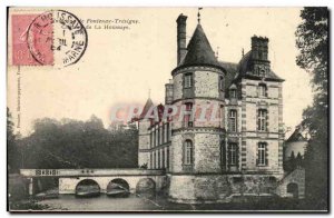 Around Fontenay Tresigny Old Postcard La Houssaye The castle