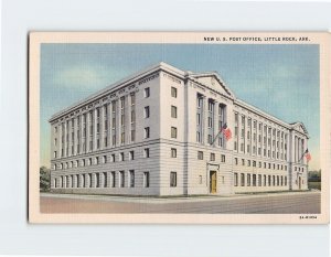 Postcard New U. S. Post Office, Little Rock, Arkansas