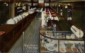 Salem Oregon OR Royale cafeteria c1910 Postcard 