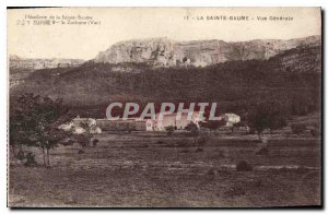 Old Postcard La Sainte Baume General view