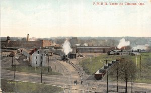 US6188 pmrr yards st thomas ontario train railway  canada