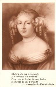 vintage ART postcard cpa LA MARQUISE DE S