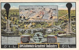 Oklahoma Oil Refinery Oklahoma'S Great Industry - Oil Well, Oklahoma OK
