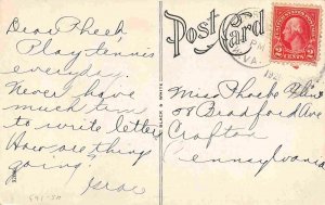 Highland Cottage Terra Alta West Virginia 1925 postcard