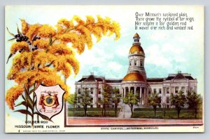 State Capitol  Missouri   Postcard