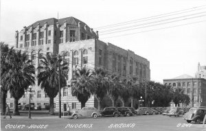 Postcard RPPC Arizona Phoenix Court House Cook #B-247 1940s 23-3926