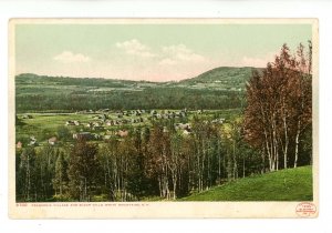 NH - Franconia. Bird's Eye View of Village & Sugar Hills © 1900