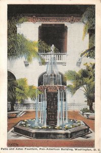 Lot182 patio and aztec fountain pan american building washington dc usa