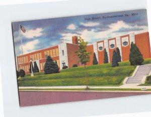 Postcard High School, Northumberland, Pennsylvania