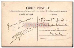 Old Postcard What the letters