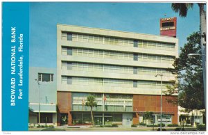 Broward National Bank, FORT LAUDERDALE, Florida, 40-60'