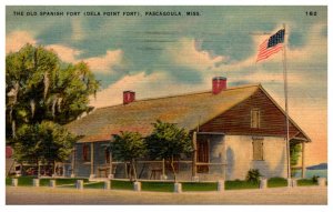 Mississippi  Pascagoula Old SPanish Fort (Dela Point Fort )
