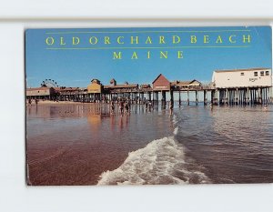 Postcard The Pier Old Orchard Beach Maine USA