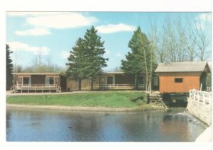 Pres du Lac Restaurant And Motel, Grand Falls, NB, Vintage Chrome Postcard