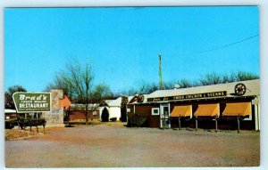 McALESTER, Oklahoma OK ~ Roadside BRAD'S CHUCK WAGON Pittsburg County Postcard