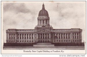 Kentucky Frankfort Kentucky State Capitol Building At Frankfort