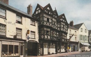 LUDLOW, THE FEATHERS HOTEL, Shropshire - Vintage POSTCARD