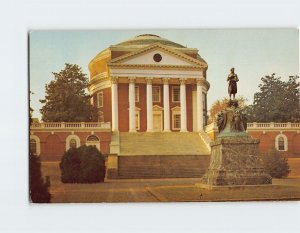 Postcard Rotunda, University Of Virginia, Charlottesville, Virginia