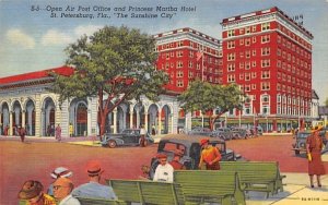 Open Air Post Office and Princess Martha Hotel St Petersburg, Florida  