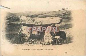 Old Postcard Auvergne Saint Nectaire Dolmen Berger