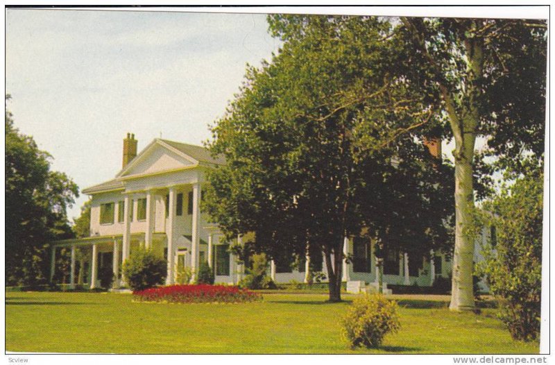 Exterior,  Government House,  Charlottetown,  Prince Edward Island,  Canada, ...