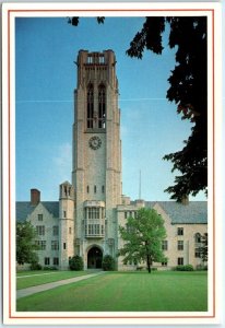 Postcard - University Hall Tower - The University of Toledo, Ohio