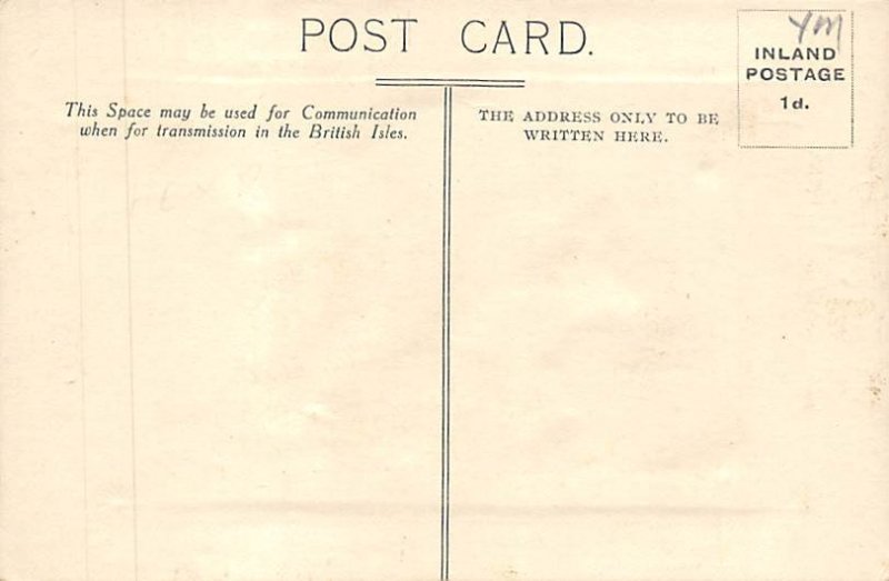 Woven in pure Silk Postcard