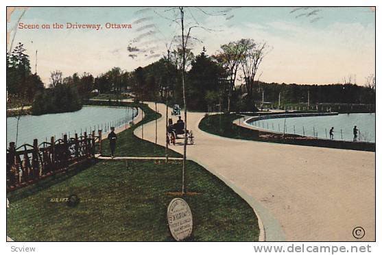 Scene on the Driveway, Ottawa, Canada,00-10s