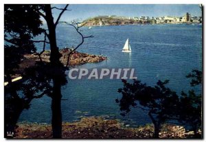 Postcard Modern Square Dinard To the Prioress Far St Malo
