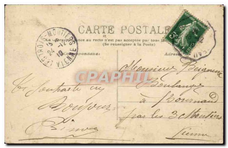 Ile de Re Postcard Old St martin forcats departure for Guyana Arrival on the ...