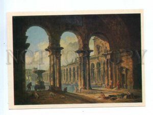 542230 USSR 1981 Hubert Robert antique ruins Hermitage Aurora Publishing House