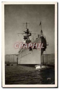Modern Postcard Bateau Toulon War cruiser Suffren