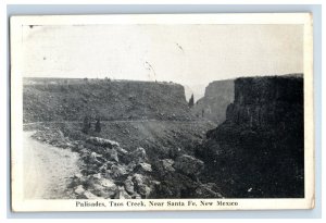 c1910 Palisades Taos Creek Santa Fe NM Vintage Postcard P172E