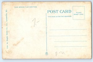 1920 Louisville Kentucky Postcard The Tyler Hotel Building Aerial View Unposted