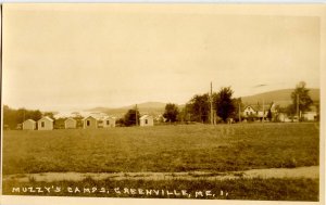 ME - Greenville. Muzzy's Camps      RPPC