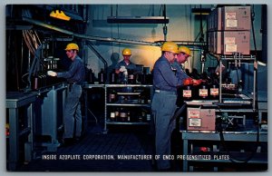 Postcard Murray Hill NJ 1960s AZOPLATE Corporation Pre-Sensitized Plates View 1