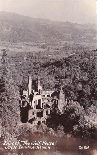 California Jack London Ranch Ruins Of The Wolf House